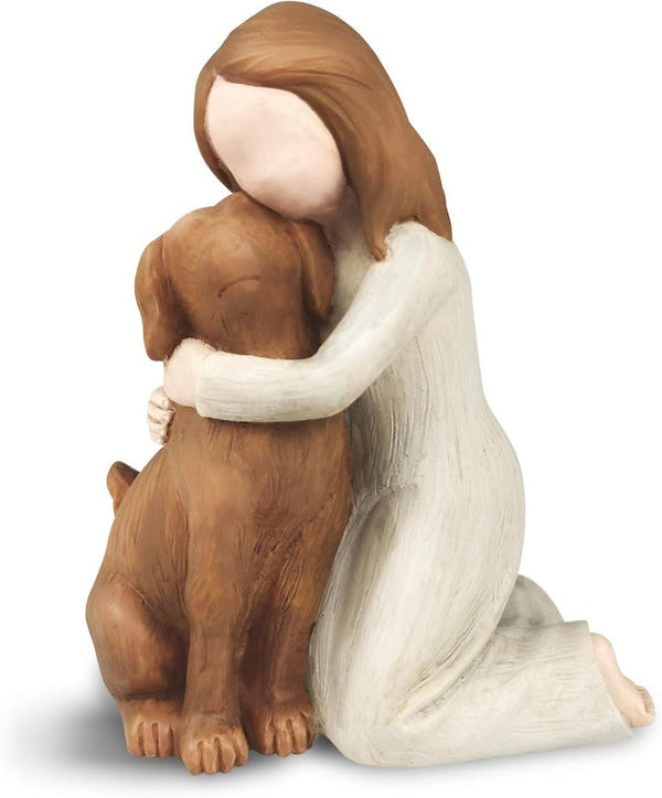 Dog Angel Figurines