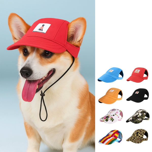 Adjustable Dog Sun Cap